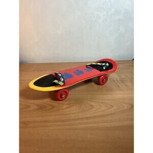 Build A Bear Skateboard Accessory Fire Orange Red Yellow Flames BABW